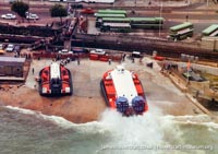 AP1-88 hovercraft at Ryde hoverport